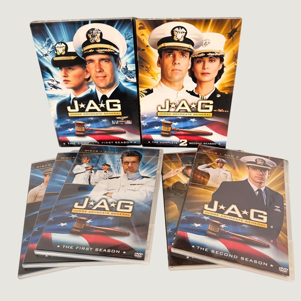 JAG Judge Advocate General The Complete First and Second Seasons DVD Box Sets